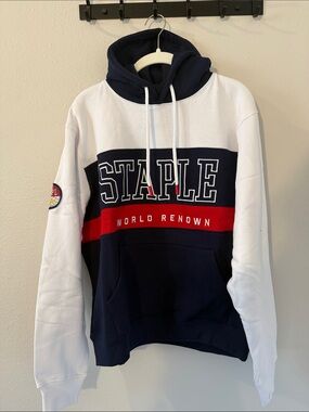 NWT Staple Colorblock World Renown Hoodie M